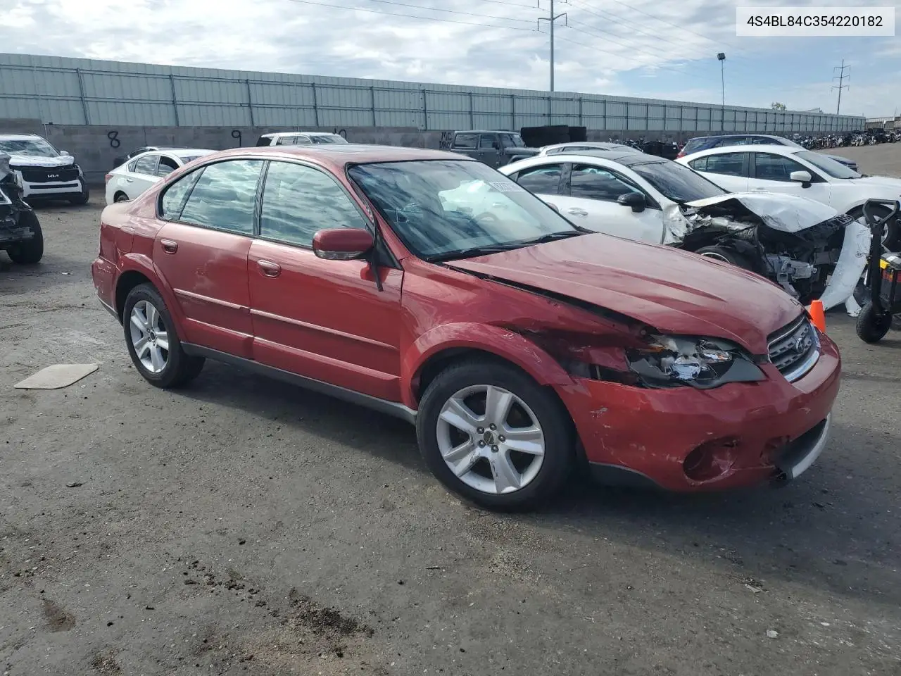 2005 Subaru Legacy Outback 3.0R VIN: 4S4BL84C354220182 Lot: 62287165