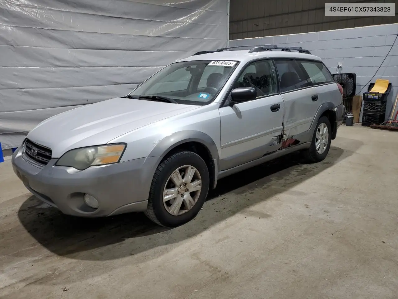 2005 Subaru Legacy Outback 2.5I VIN: 4S4BP61CX57343828 Lot: 62310425