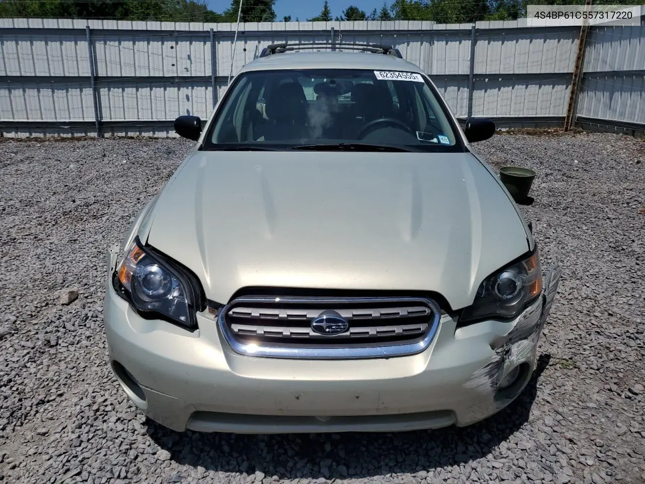 2005 Subaru Legacy Outback 2.5I VIN: 4S4BP61C557317220 Lot: 62354555