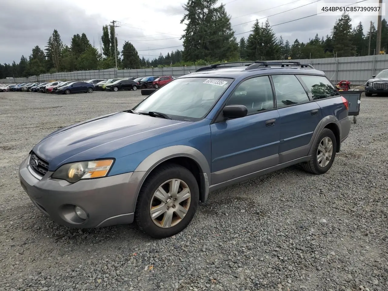 2005 Subaru Legacy Outback 2.5I VIN: 4S4BP61C857390937 Lot: 62411335