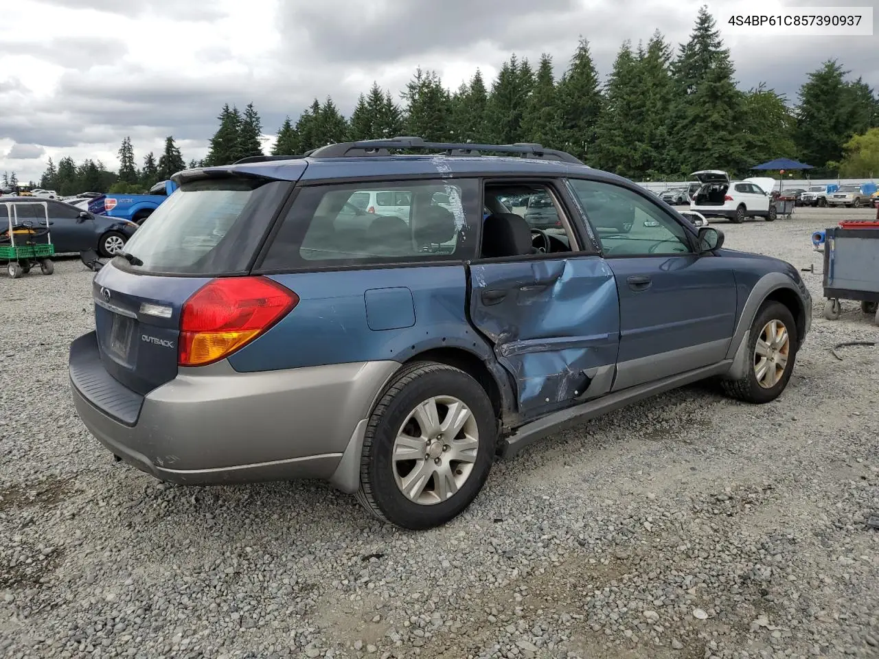 2005 Subaru Legacy Outback 2.5I VIN: 4S4BP61C857390937 Lot: 62411335