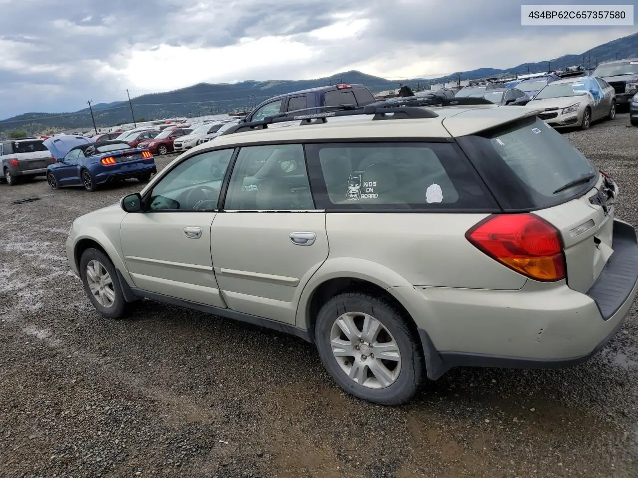 2005 Subaru Legacy Outback 2.5I Limited VIN: 4S4BP62C657357580 Lot: 62709585
