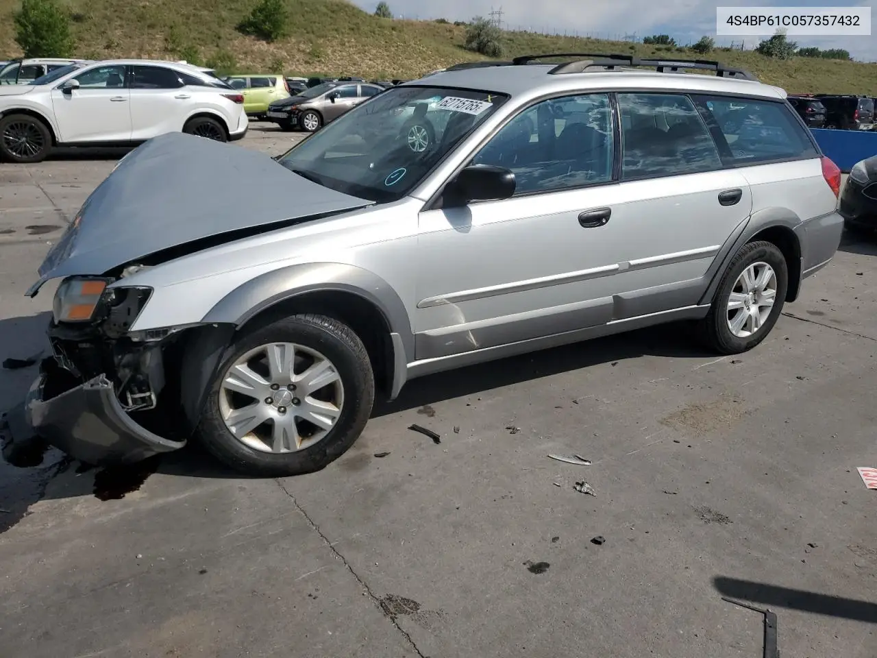 2005 Subaru Legacy Outback 2.5I VIN: 4S4BP61C057357432 Lot: 62715765