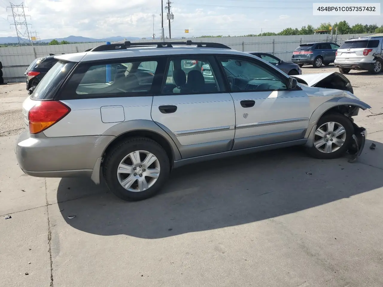 2005 Subaru Legacy Outback 2.5I VIN: 4S4BP61C057357432 Lot: 62715765