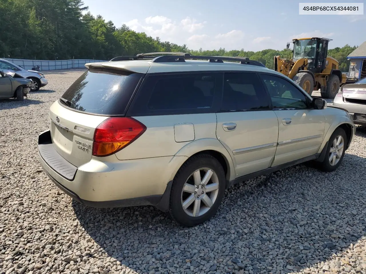2005 Subaru Legacy Outback 2.5 Xt VIN: 4S4BP68CX54344081 Lot: 65318445