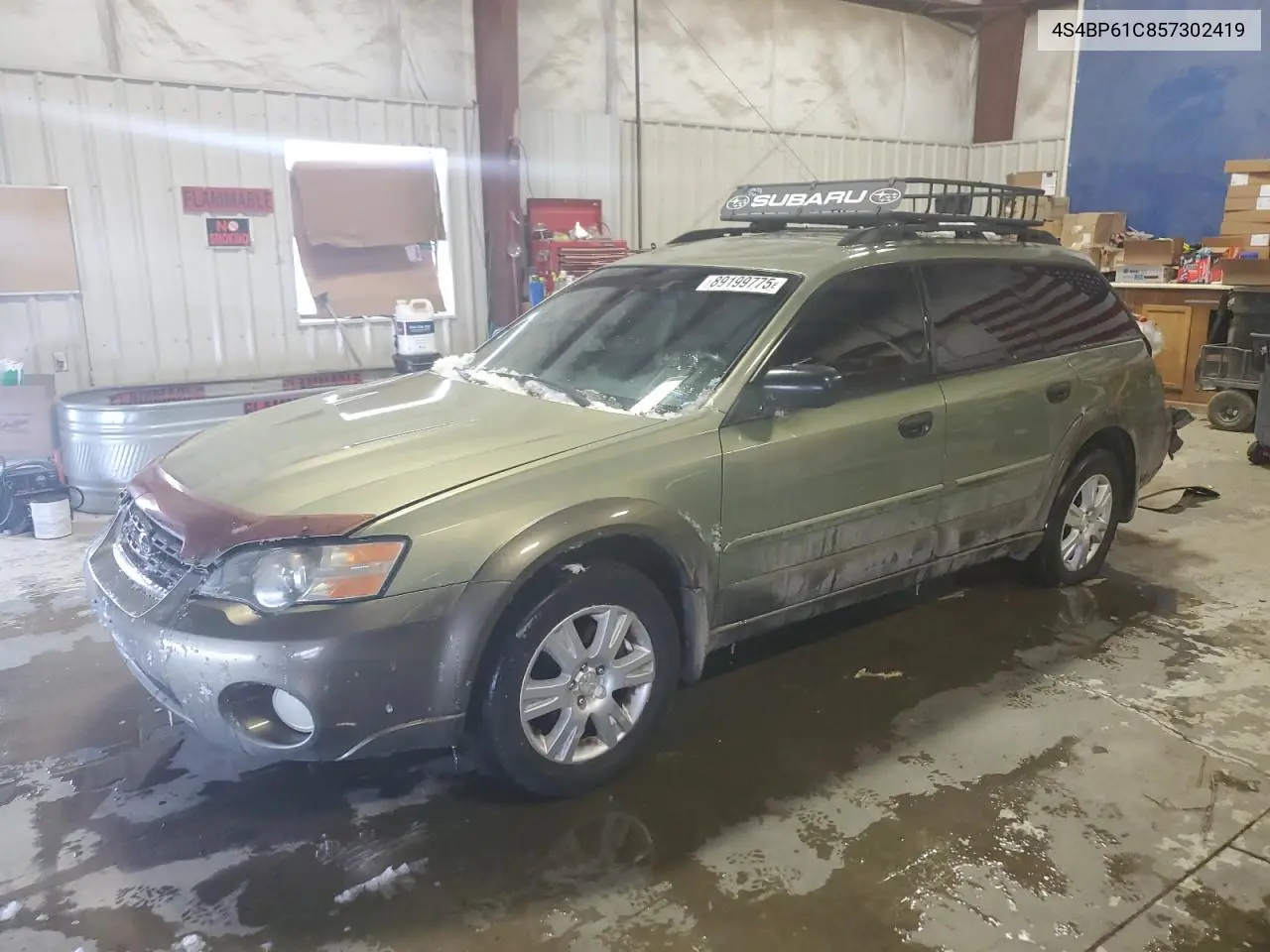 2005 Subaru Legacy Outback 2.5I VIN: 4S4BP61C857302419 Lot: 89199775
