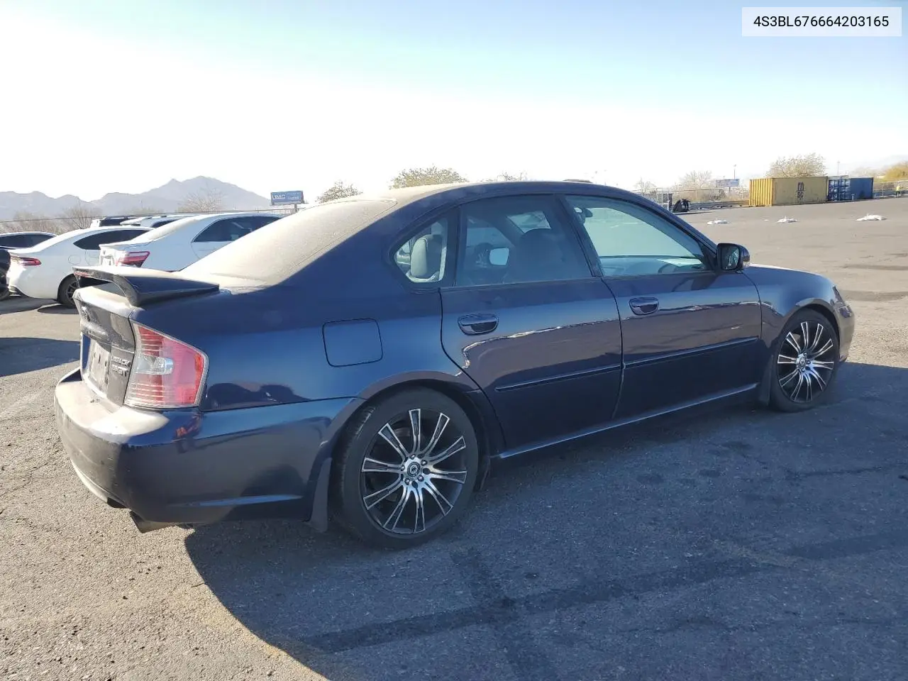 2006 Subaru Legacy Gt Limited VIN: 4S3BL676664203165 Lot: 43006385