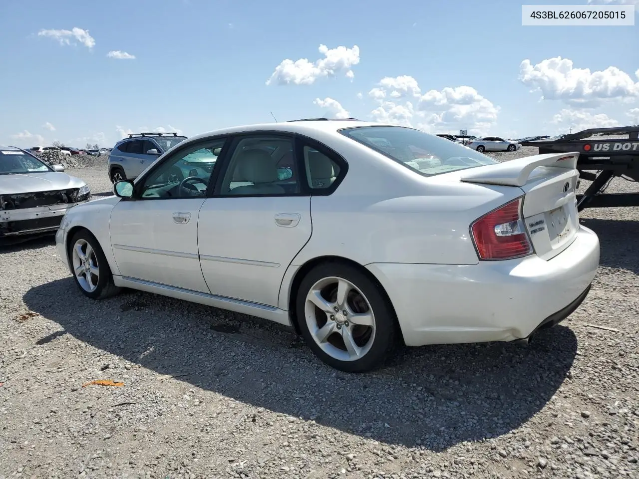 2006 Subaru Legacy 2.5I Limited VIN: 4S3BL626067205015 Lot: 52803995