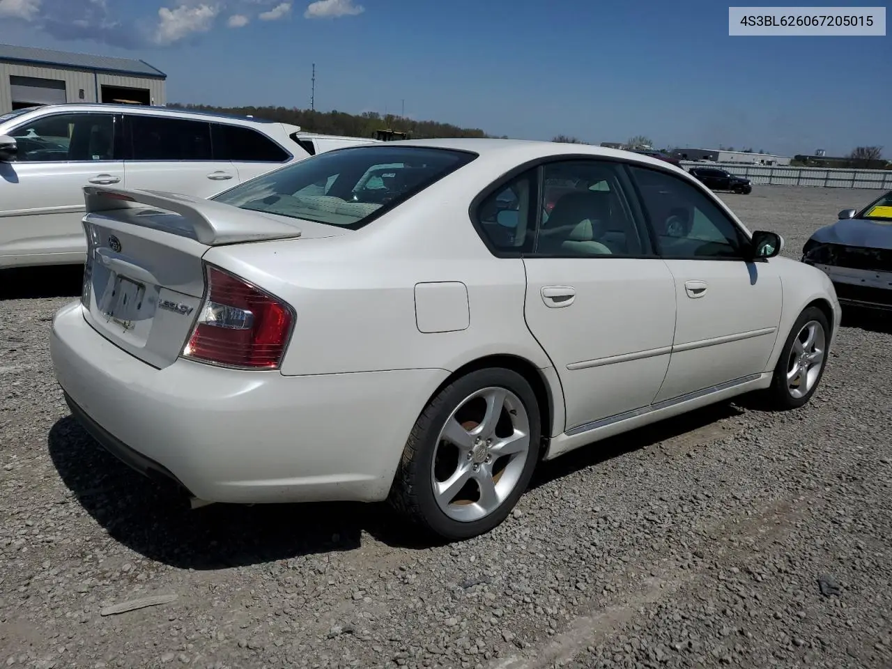 2006 Subaru Legacy 2.5I Limited VIN: 4S3BL626067205015 Lot: 52803995
