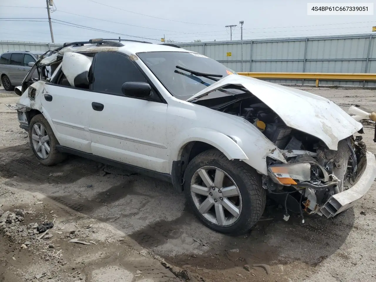 2006 Subaru Legacy Outback 2.5I VIN: 4S4BP61C667339051 Lot: 54881055