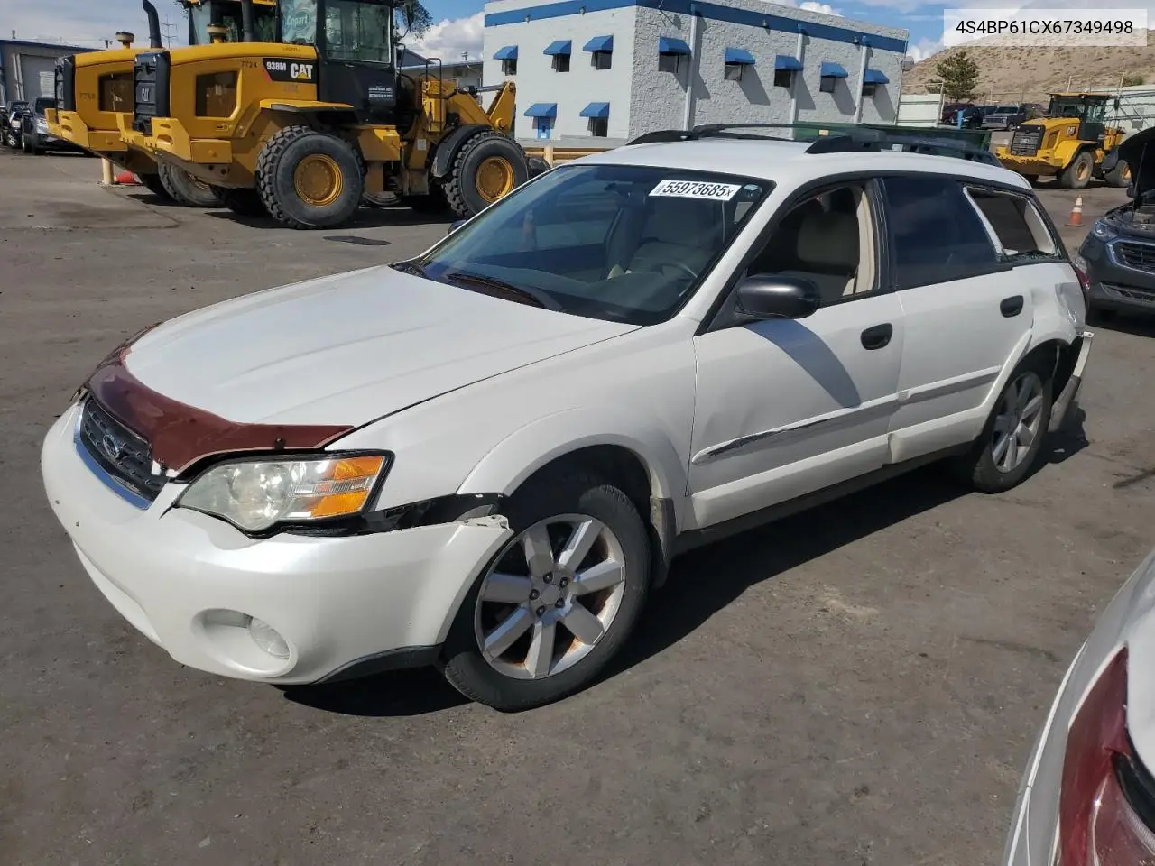 2006 Subaru Legacy Outback 2.5I VIN: 4S4BP61CX67349498 Lot: 55973685