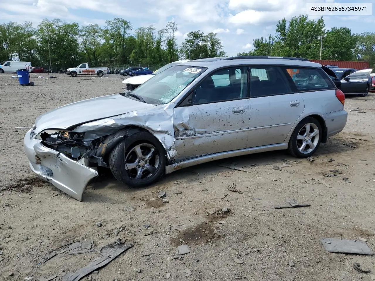 2006 Subaru Legacy 2.5I Limited VIN: 4S3BP626567345971 Lot: 56387525