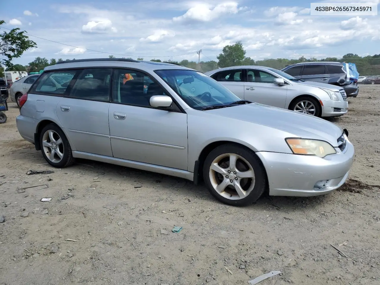 2006 Subaru Legacy 2.5I Limited VIN: 4S3BP626567345971 Lot: 56387525