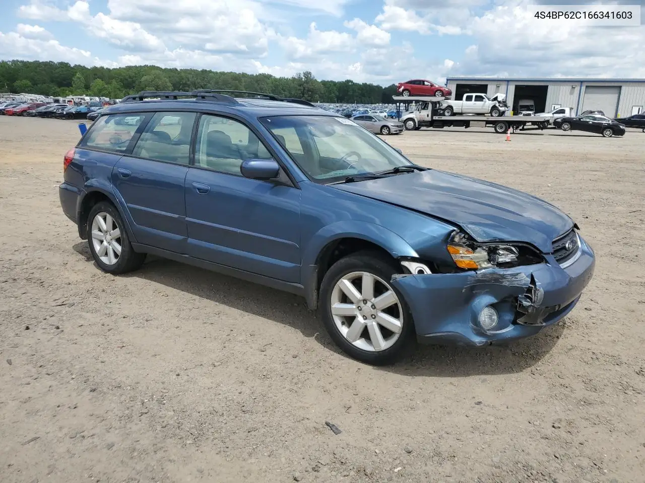 2006 Subaru Legacy Outback 2.5I Limited VIN: 4S4BP62C166341603 Lot: 56487525