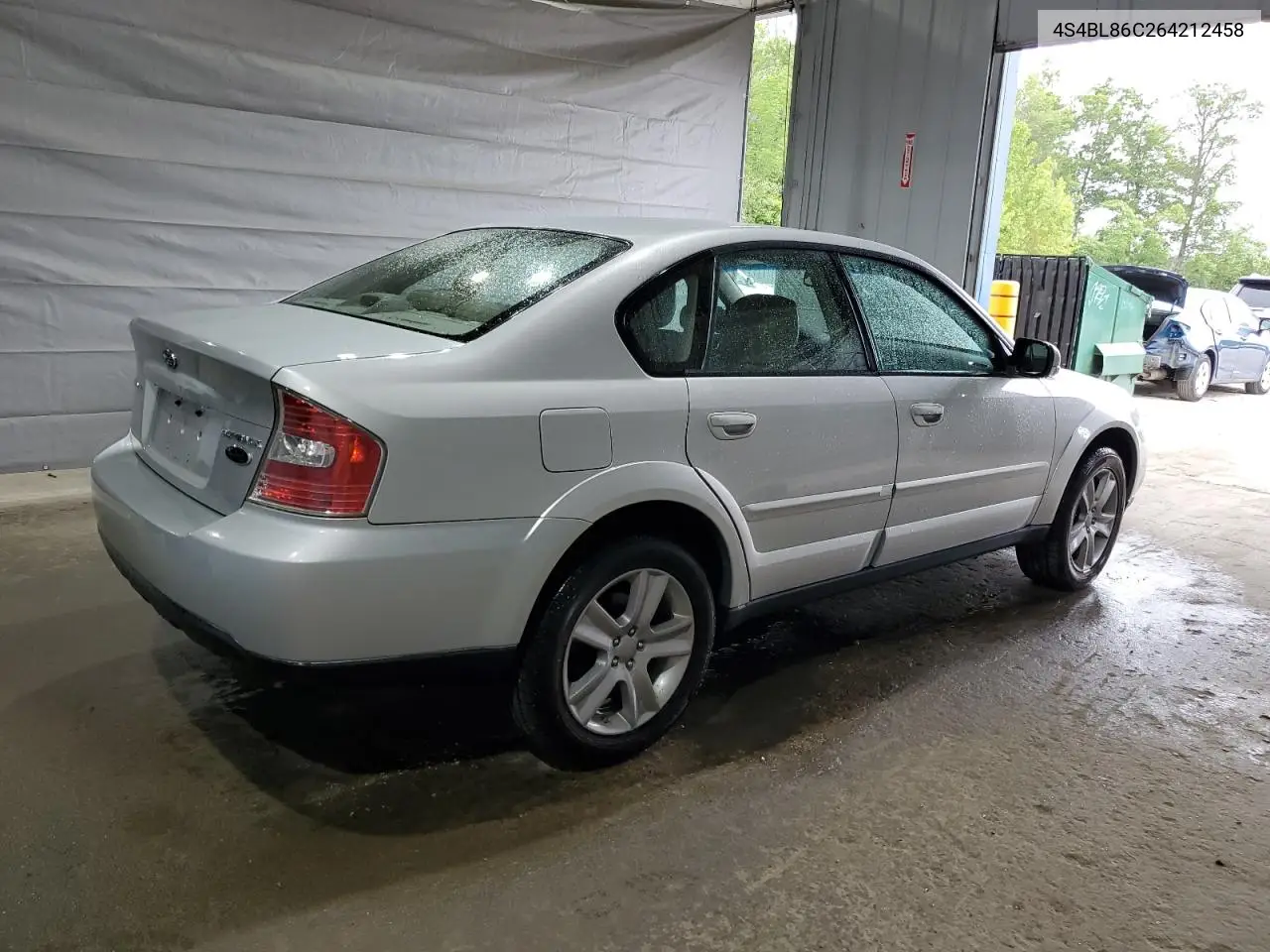 2006 Subaru Legacy Outback 3.0R Ll Bean VIN: 4S4BL86C264212458 Lot: 60735435