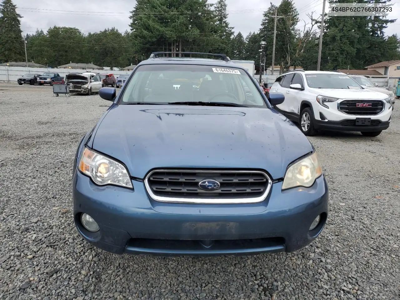 2006 Subaru Legacy Outback 2.5I Limited VIN: 4S4BP62C766307293 Lot: 61646375