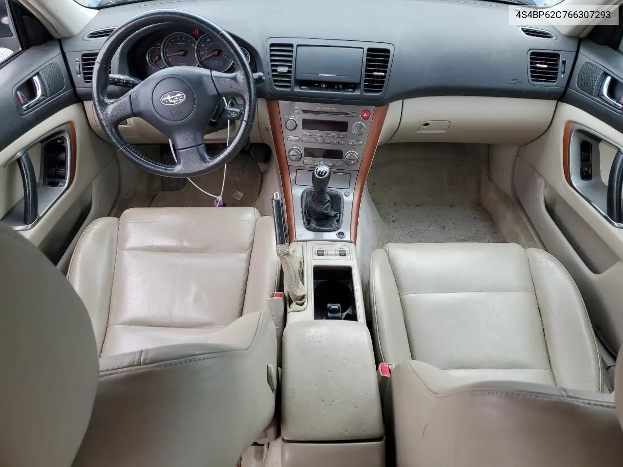 2006 Subaru Legacy Outback 2.5I Limited VIN: 4S4BP62C766307293 Lot: 61646375