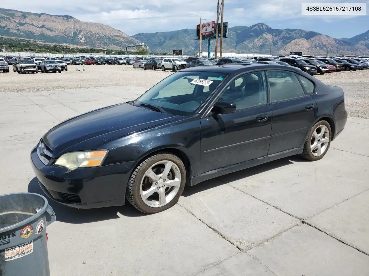 2006 Subaru Legacy 2.5I Limited VIN: 4S3BL626167217108 Lot: 62098275