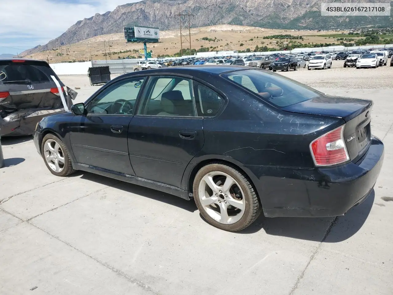 2006 Subaru Legacy 2.5I Limited VIN: 4S3BL626167217108 Lot: 62098275