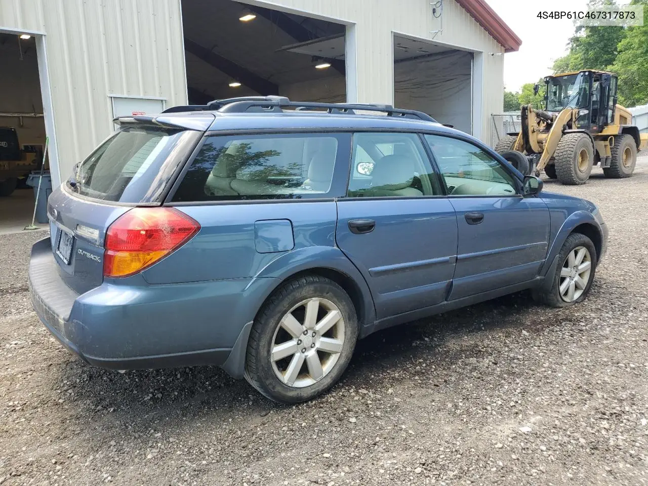 2006 Subaru Legacy Outback 2.5I VIN: 4S4BP61C467317873 Lot: 62507915