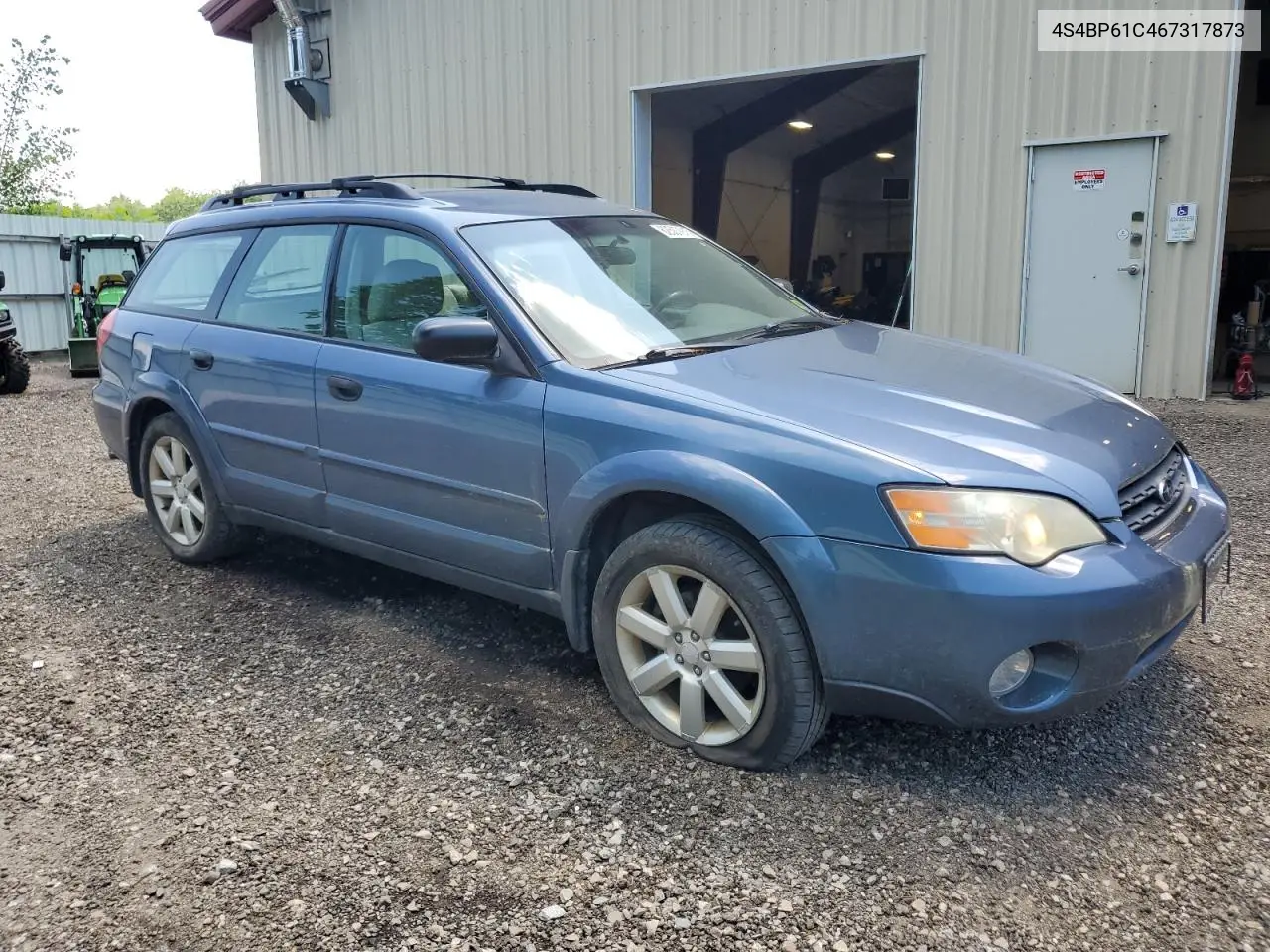 2006 Subaru Legacy Outback 2.5I VIN: 4S4BP61C467317873 Lot: 62507915