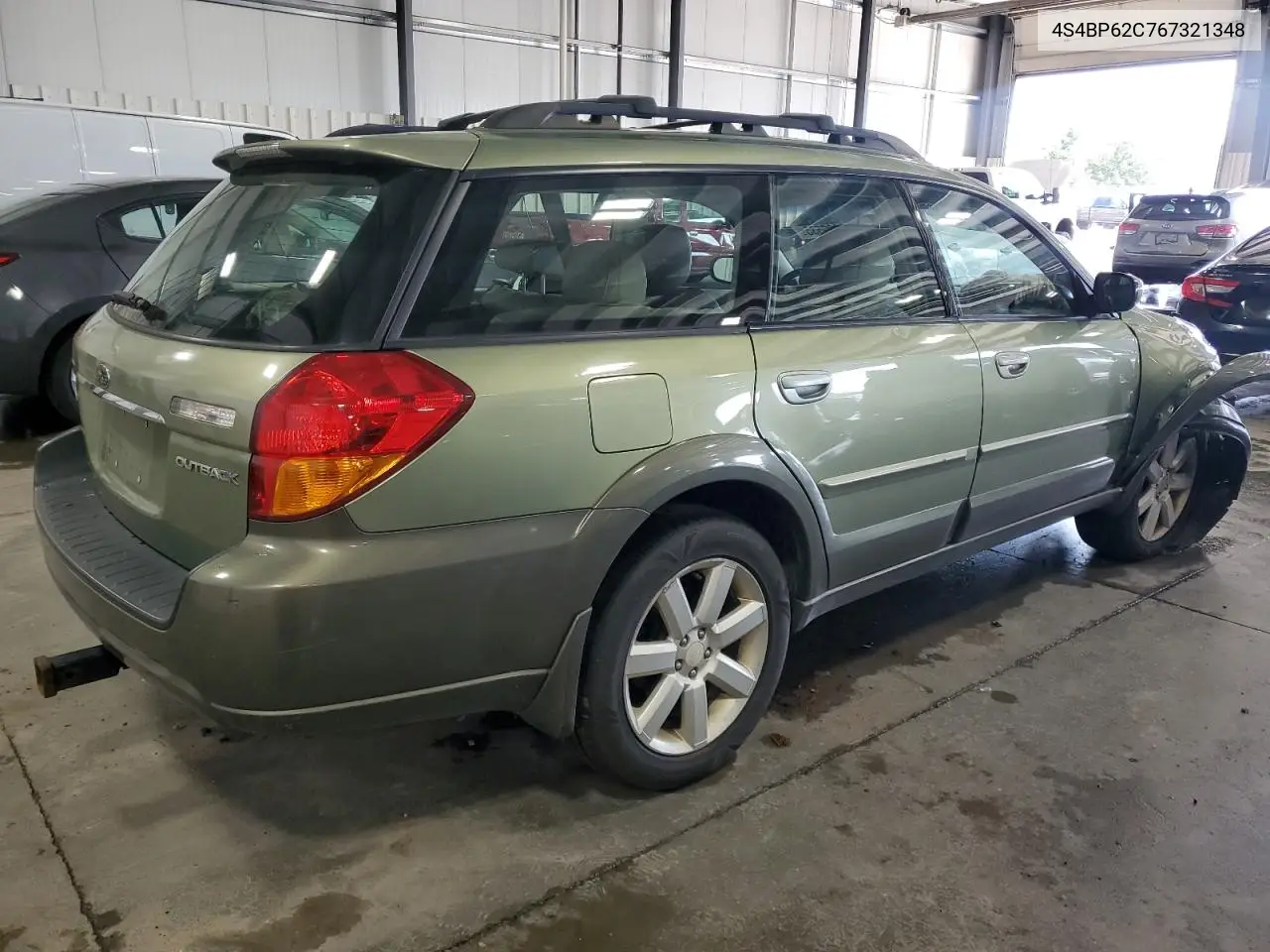 2006 Subaru Legacy Outback 2.5I Limited VIN: 4S4BP62C767321348 Lot: 63020535