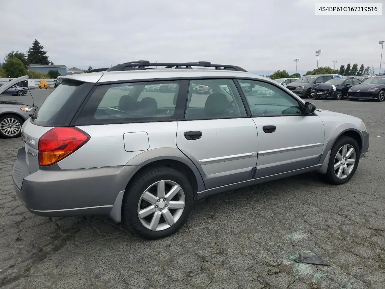 2006 Subaru Legacy Outback 2.5I VIN: 4S4BP61C167319516 Lot: 65401895