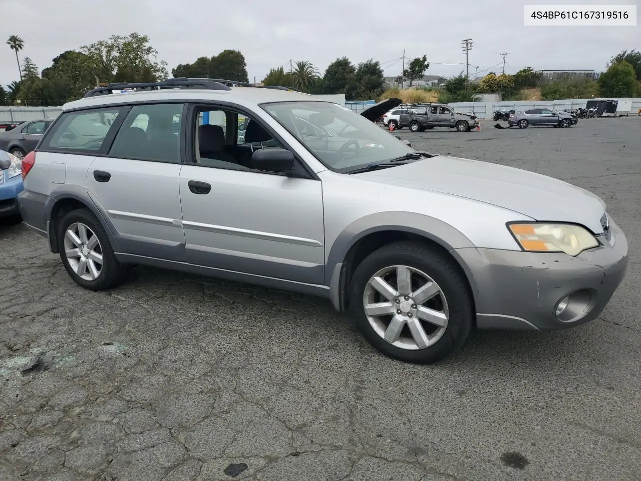 2006 Subaru Legacy Outback 2.5I VIN: 4S4BP61C167319516 Lot: 65401895