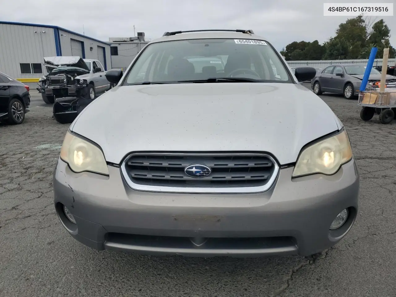 2006 Subaru Legacy Outback 2.5I VIN: 4S4BP61C167319516 Lot: 65401895