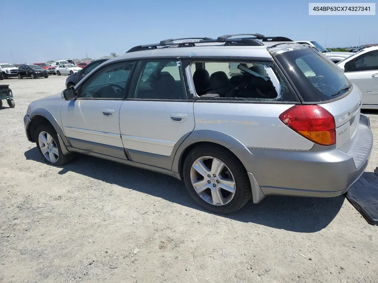 2007 Subaru Legacy Outback VIN: 4S4BP63CX74327341 Lot: 56064275