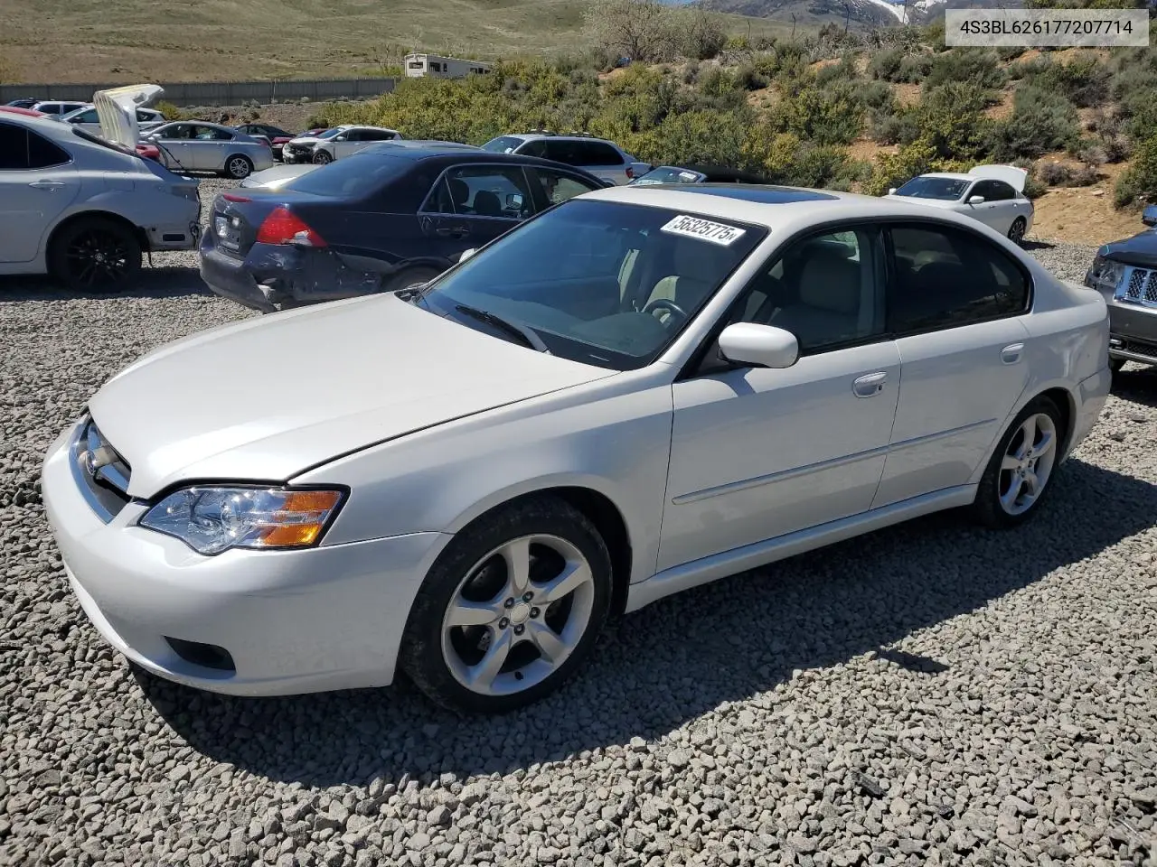2007 Subaru Legacy 2.5I Limited VIN: 4S3BL626177207714 Lot: 56325775
