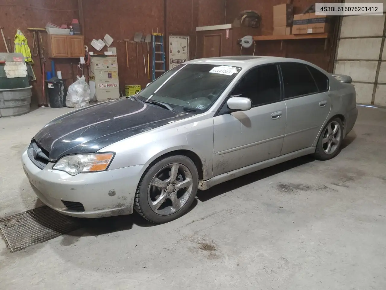 2007 Subaru Legacy 2.5I VIN: 4S3BL616076201412 Lot: 60261525