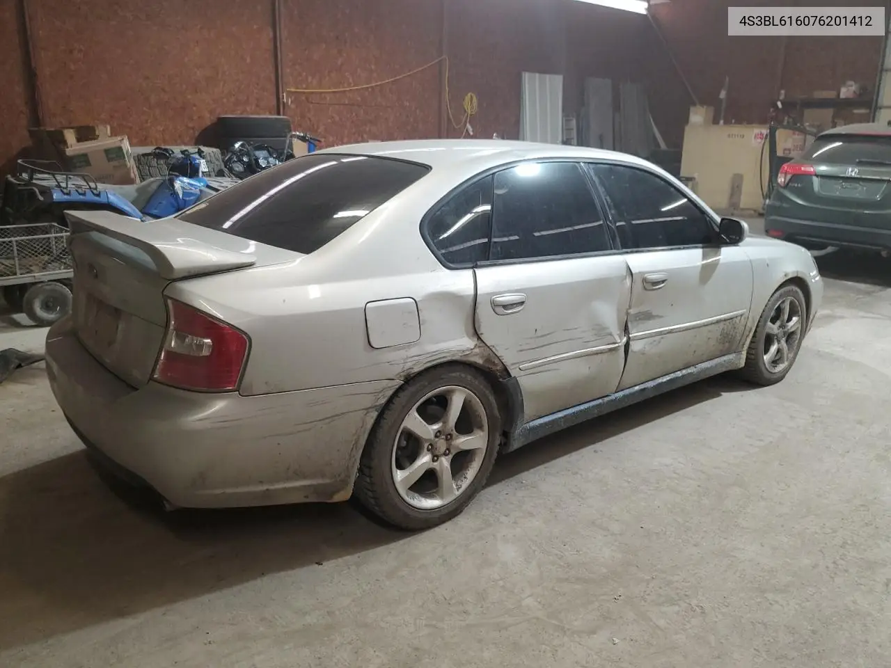 2007 Subaru Legacy 2.5I VIN: 4S3BL616076201412 Lot: 60261525