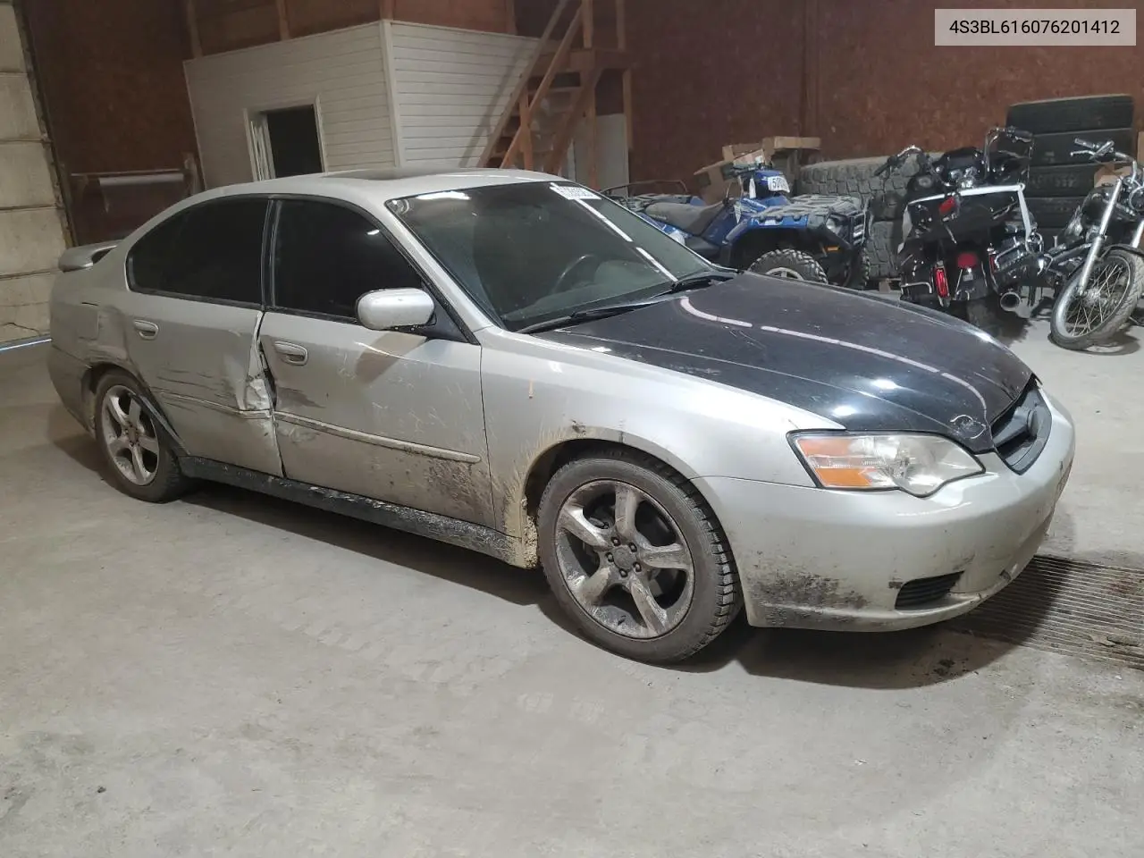 2007 Subaru Legacy 2.5I VIN: 4S3BL616076201412 Lot: 60261525