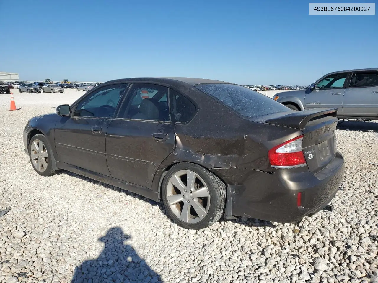 2008 Subaru Legacy Gt Limited VIN: 4S3BL676084200927 Lot: 49910595