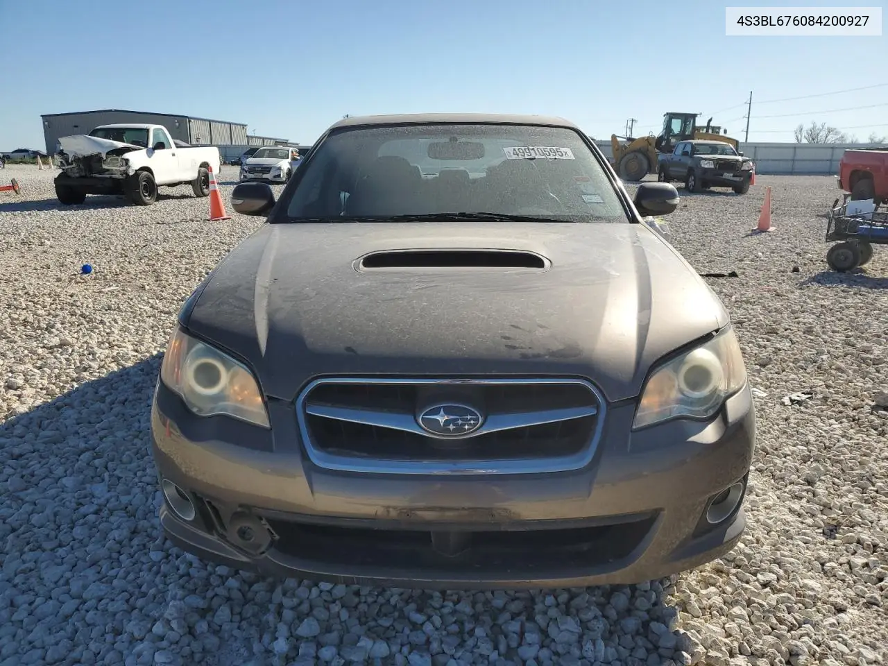 2008 Subaru Legacy Gt Limited VIN: 4S3BL676084200927 Lot: 49910595