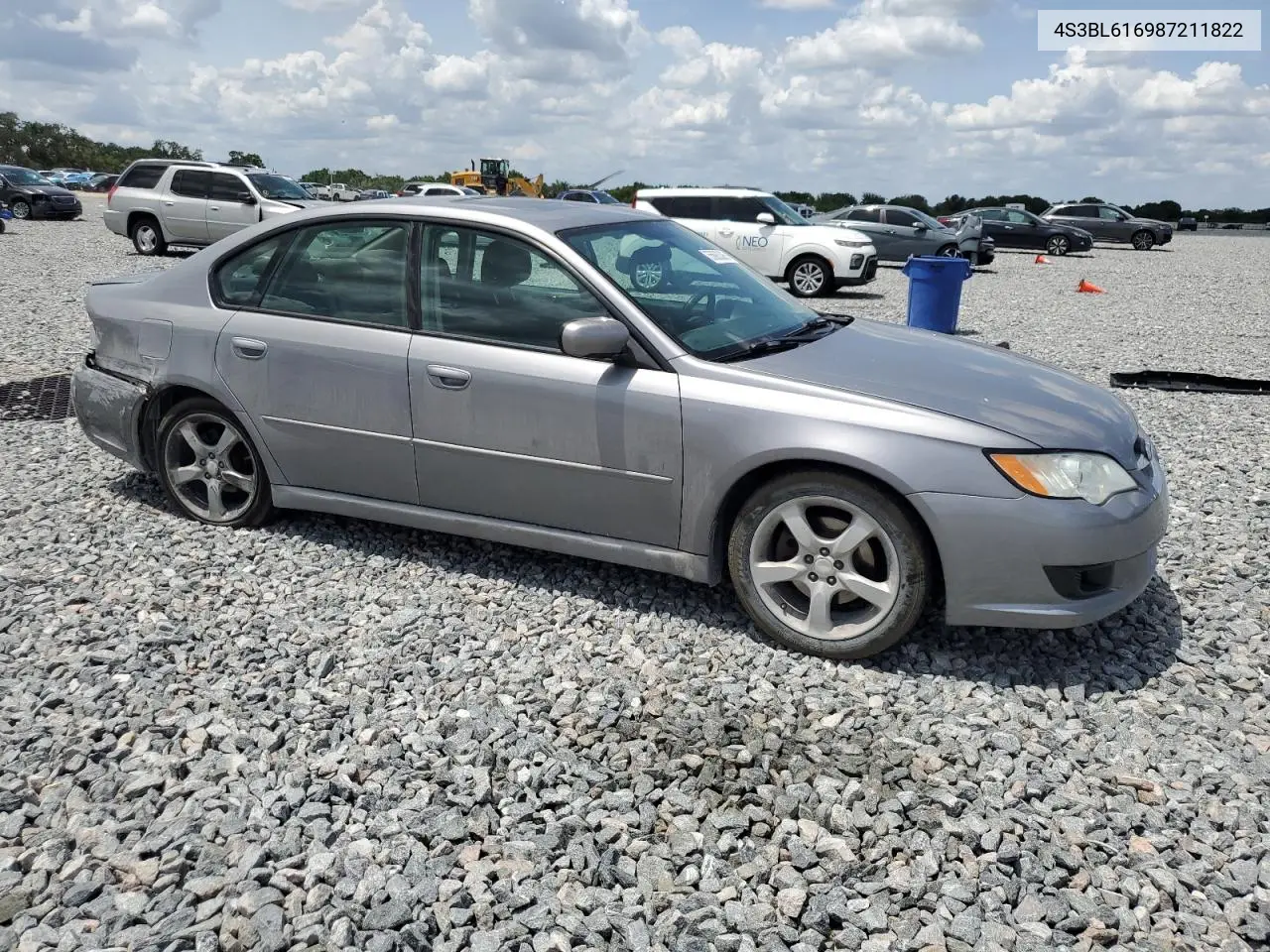 2008 Subaru Legacy 2.5I VIN: 4S3BL616987211822 Lot: 55683385