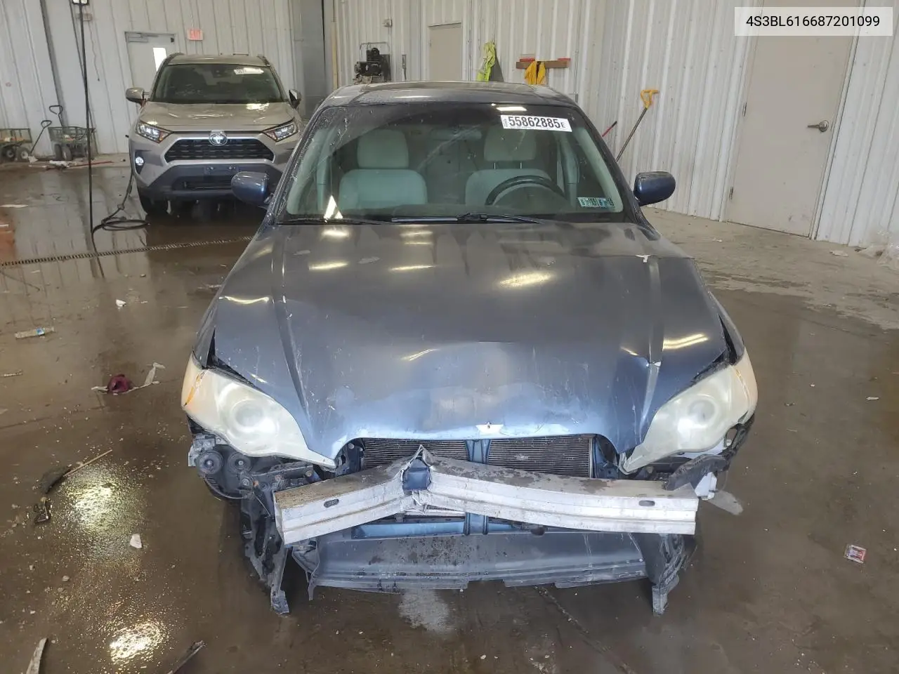 2008 Subaru Legacy 2.5I VIN: 4S3BL616687201099 Lot: 55862885