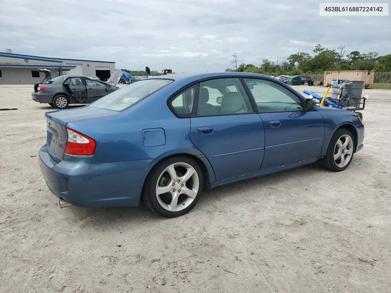 2008 Subaru Legacy 2.5I VIN: 4S3BL616887224142 Lot: 56201165