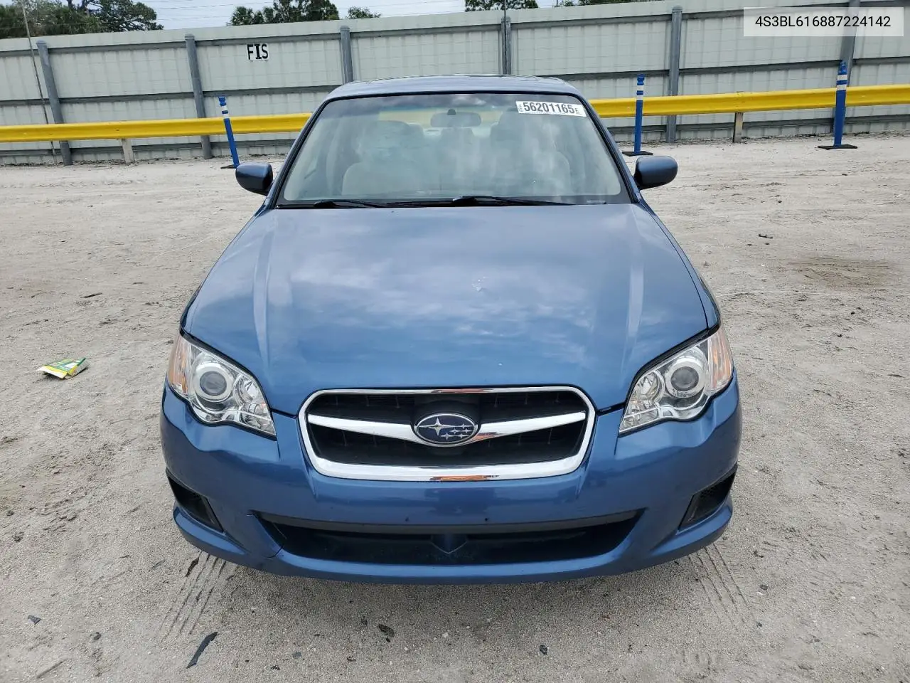 2008 Subaru Legacy 2.5I VIN: 4S3BL616887224142 Lot: 56201165