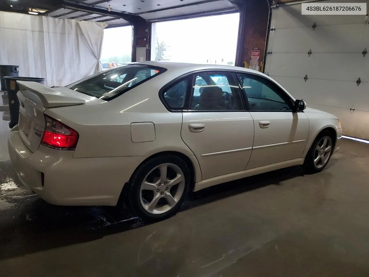 2008 Subaru Legacy 2.5I Limited VIN: 4S3BL626187206676 Lot: 57049035