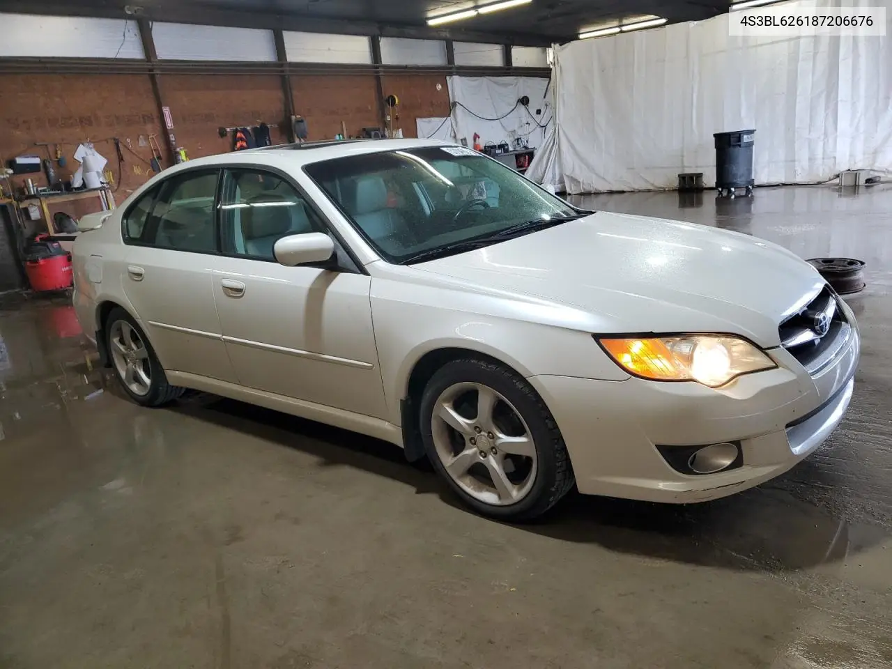 2008 Subaru Legacy 2.5I Limited VIN: 4S3BL626187206676 Lot: 57049035