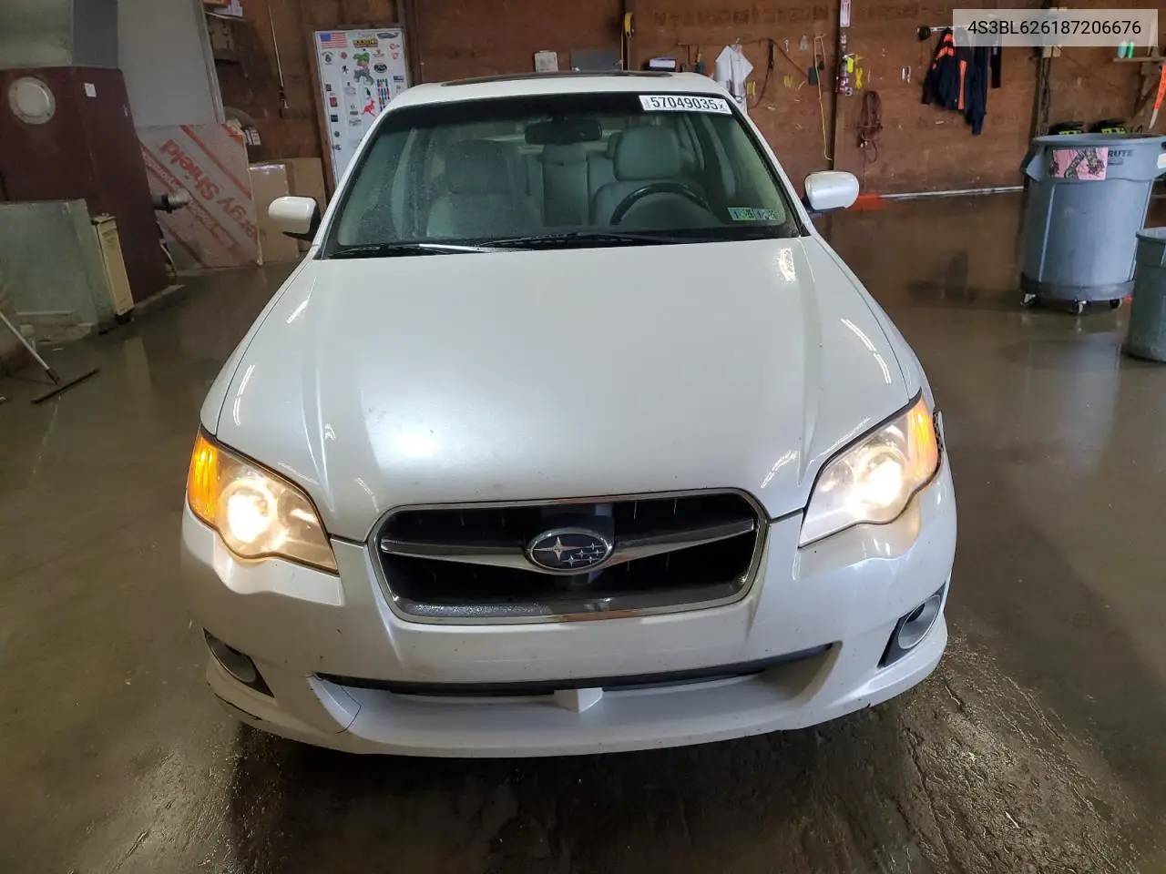 2008 Subaru Legacy 2.5I Limited VIN: 4S3BL626187206676 Lot: 57049035