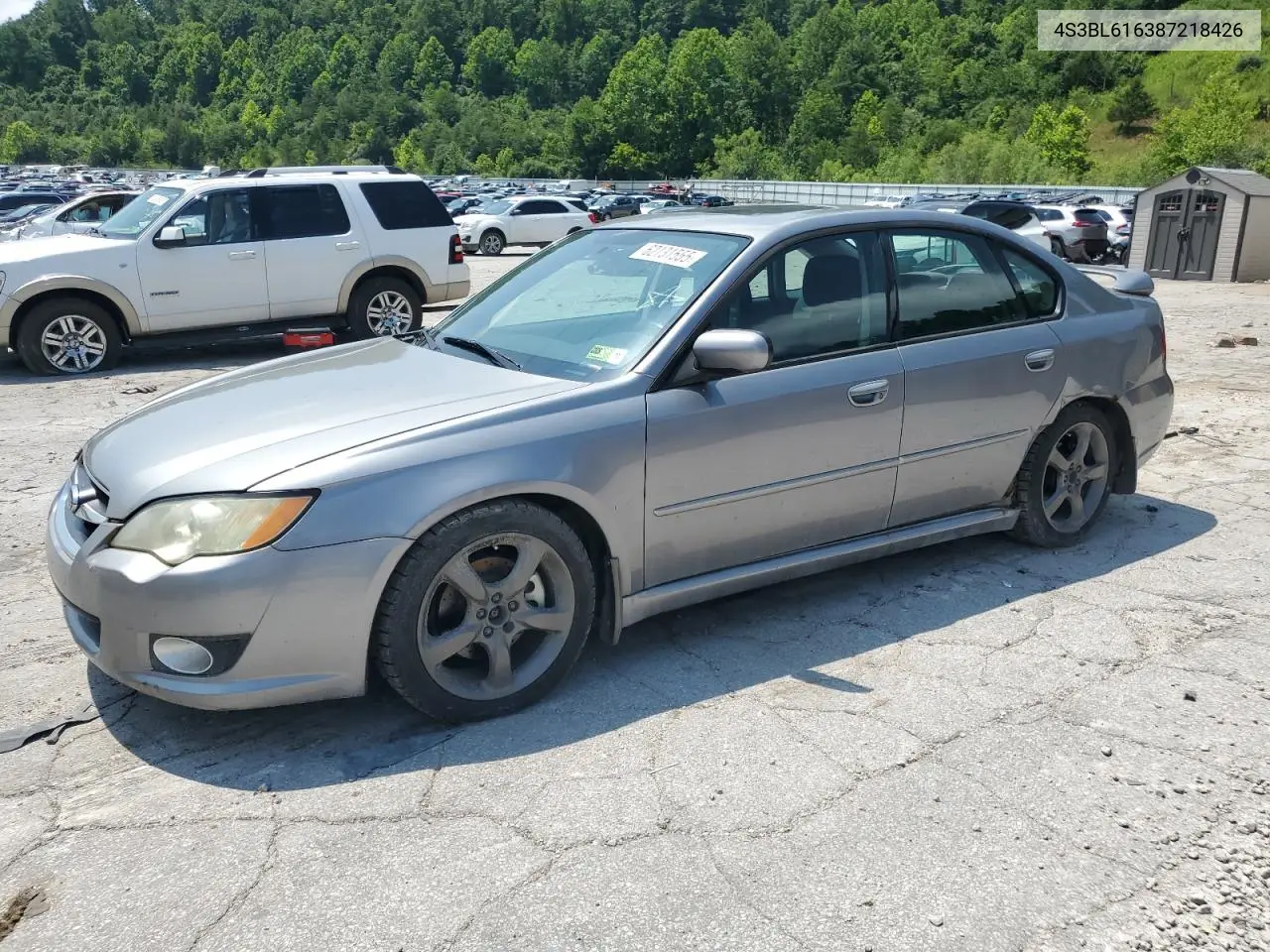 2008 Subaru Legacy 2.5I VIN: 4S3BL616387218426 Lot: 62131555