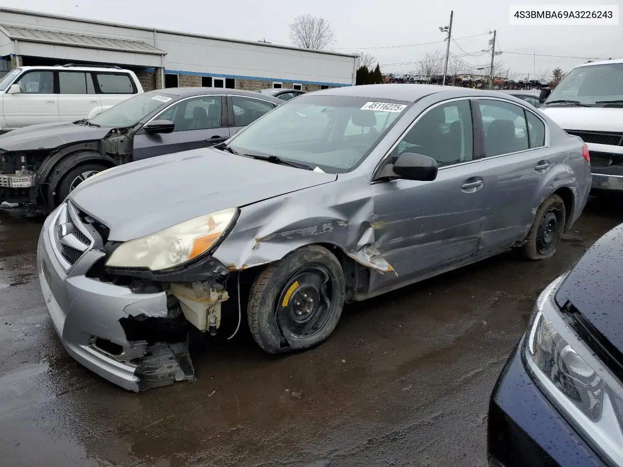 2010 Subaru Legacy 2.5I VIN: 4S3BMBA69A3226243 Lot: 45116225