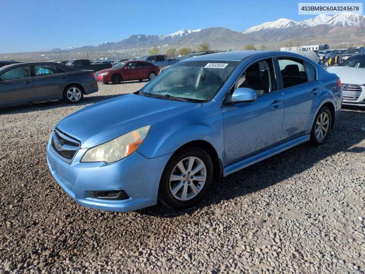 2010 Subaru Legacy 2.5I Premium VIN: 4S3BMBC60A3245678 Lot: 52632655
