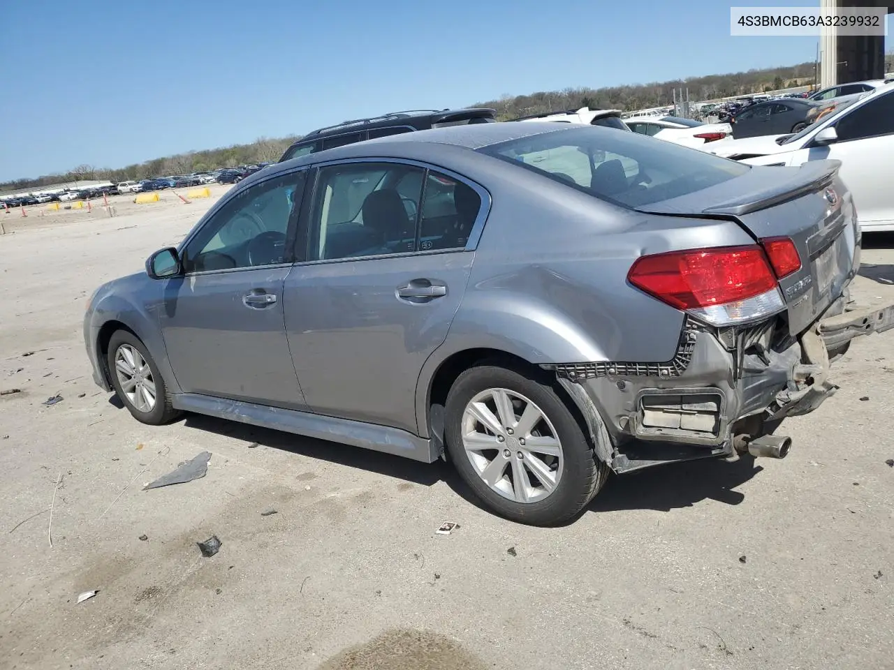 2010 Subaru Legacy 2.5I Premium VIN: 4S3BMCB63A3239932 Lot: 52639905