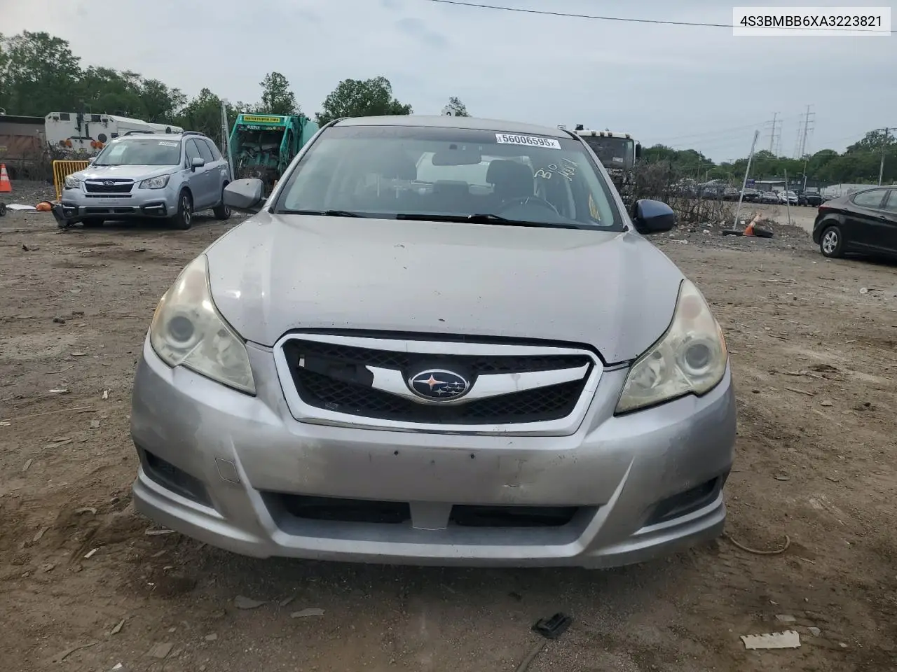2010 Subaru Legacy 2.5I Premium VIN: 4S3BMBB6XA3223821 Lot: 56006595