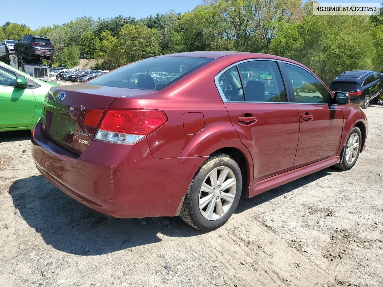 2010 Subaru Legacy 2.5I Premium VIN: 4S3BMBE61A3232953 Lot: 56013355