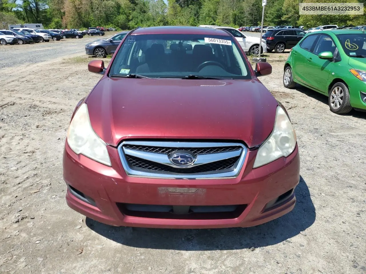 2010 Subaru Legacy 2.5I Premium VIN: 4S3BMBE61A3232953 Lot: 56013355